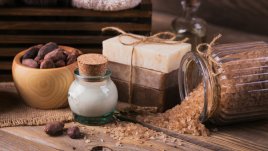 Домашен балсам за тяло с какао и мандарина