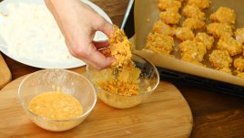 Хрупкави панирани пилешки филенца