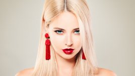 Перли, камъни и красиви форми при обиците (галерия)