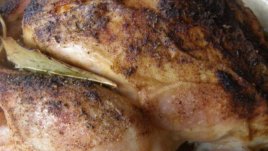 Ароматно печено пиле с мащерка