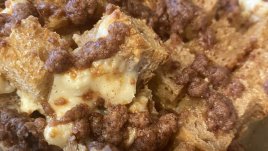 Кроасани с течен шоколад със заливка на фурна 