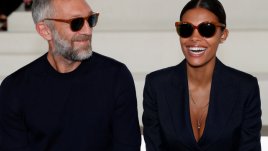 Тина Кунаки – каква е жената до Венсан Касел