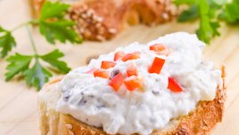 Зеленчукова разядка с крема сирене