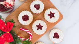 Коледни бисквити Линцер 