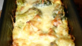 Запеканка с броколи