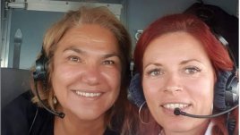 Марта Вачкова си направи „пилотско“ селфи