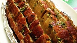 Хрупкав хляб с чесън и кашкавал