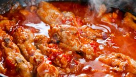 Пиле с орехи по грузинска рецепта