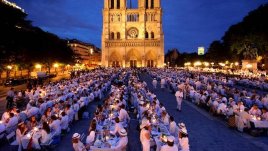 Вечеря в бяло в София – бягство от динамичното ежедневие
