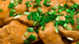 Пилешки гърди с моцарела