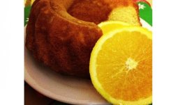 Кекс с портокалови корички и ром