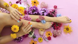 Пролетни идеи за педикюр