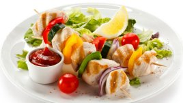 Пилешки шиш-кебап