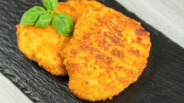 Пържено чесново пиле