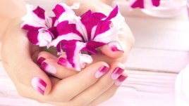 Омбре маникюр за пролетта