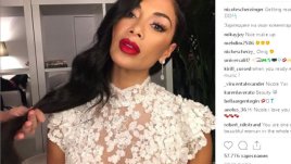 Никол Шерцингер избра рокля на български дизайнер