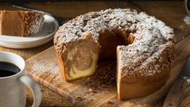 Канелен кекс с какао и ядки