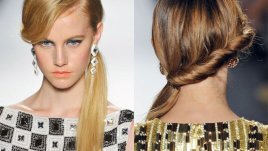 Романтична прическа за лятото на 2013 година