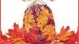 Украса с есенни листа