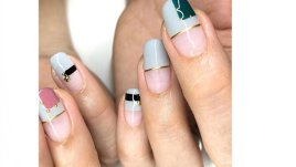 Добавете линии в маникюра си
