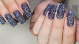 Маникюри с изключително наситен блясък (галерия) 
