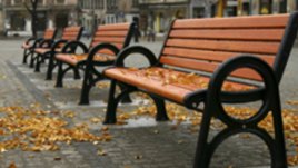 Есенно утро в големия град