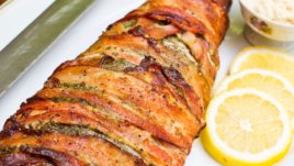 Пъстърва с бекон