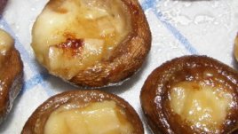 Пълнени гъби с кашкавал и масло