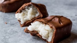 Шоколадови барчета с кокос