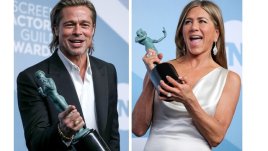 Дженифър Анистън и Брад Пит с награди от Актьорската гилдия