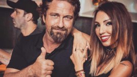 Джерард Бътлър купонясва в София