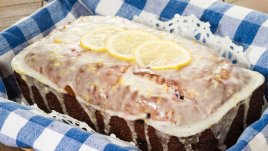 Кекс с боровинки и лимон