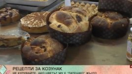 Рецептата за вкусен козунак – тайните на хлебарите