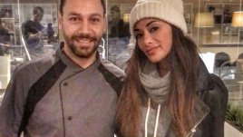 Григор и Никол хапнаха паста при Лео Бианки