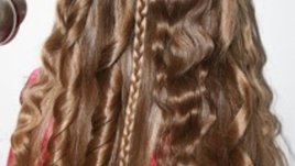 Красива прическа за момиченца