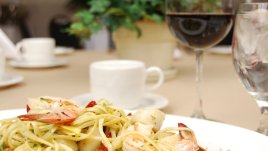 Спагети със скариди