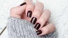 Шоколадов маникюр