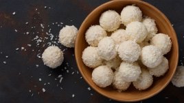 Бонбони Рафаело с течен шоколад