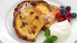 Пържени филийки с панетоне