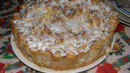 Сладко-солена красива баница