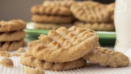 Бисквити без брашно с фъстъчено масло 