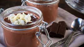 Крем пудинг с кокосово мляко 