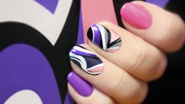 Красиви маникюри с къси нокти