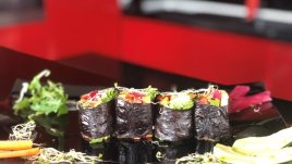 Апетитно веган суши за Никулден