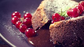 Шоколадови кексчета с течен център