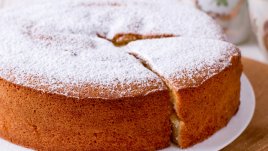 Кекс с крема сирене и ванилия