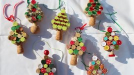 Как да си направите коледни елхички?