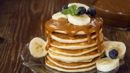 Палачинки с крема сирене