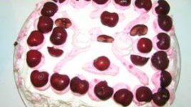 Лека торта с череши