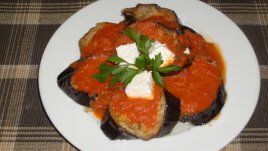 Патладжани с доматен сос